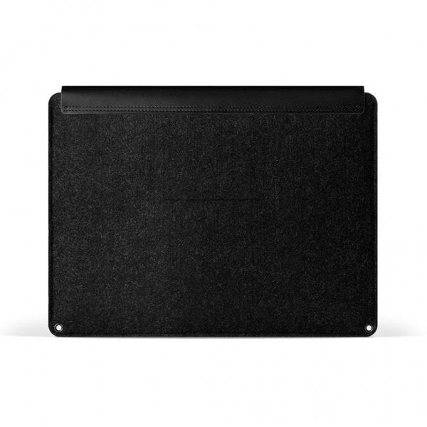 Mujjo MacBook Sleeve 13" Ruskea Musta
