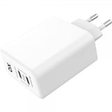 Xqisit Pikalaturi 2xUSB-C PD 3.0 GaN 67W Valkoinen
