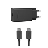 Sony Alkuperäinen Laturi Kaapelilla 30W USB-C Musta