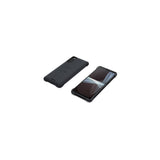 Sony Alkuperäinen Sony Xperia 10 III Kuori Style Cover with Stand Musta