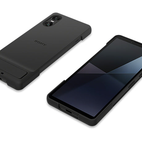 Sony Original Sony Xperia 10 VI Kuori Style Cover with Stand Musta