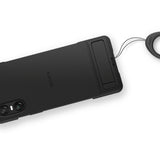 Sony Original Sony Xperia 10 VI Kuori Style Cover with Stand Musta