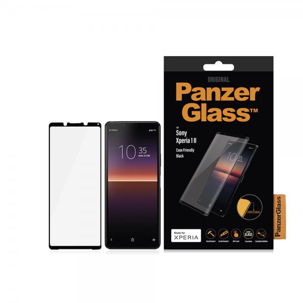 PanzerGlass Sony Xperia 1 II Näytönsuoja CaseFriendly Curved Edges