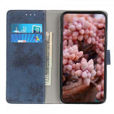 Sony Xperia 1 III Kotelo Vintage Sininen