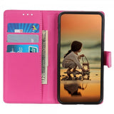 Sony Xperia 1 V Kotelo Litsi Magenta