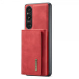 Dg.Ming Sony Xperia 1 V -suojakotelo M1 Series, irrotettava korttikotelo, punainen