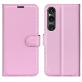 Sony Xperia 1 VI Litsi Pink -suojakotelo
