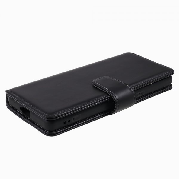 Nordic Covers Sony Xperia 10 V -kotelo, Essential Leather, Raven Black