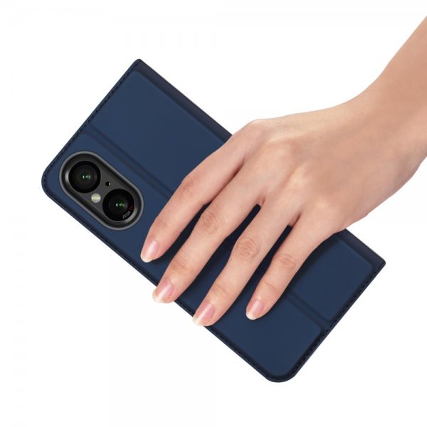 Dux Ducis Sony Xperia 10 VI -kotelo Skin Pro Series sininen