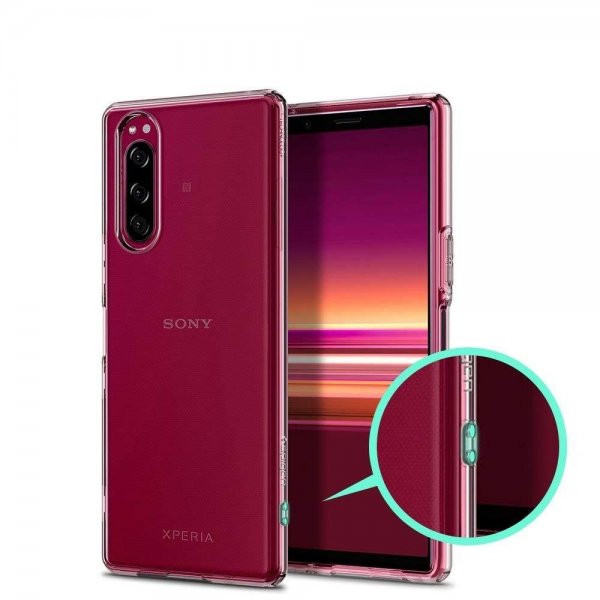Spigen Sony Xperia 5 -kuori, Liquid Crystal, Crystal Clear