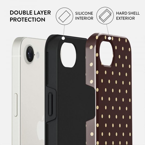 Burga iPhone 16e/iPhone 17e Kuori Tough MagSafe Sorry Busy