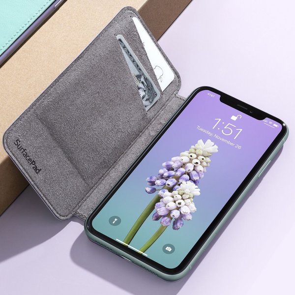 Twelve South iPhone Xs Max Fodral SurfacePad Konjakinruskea