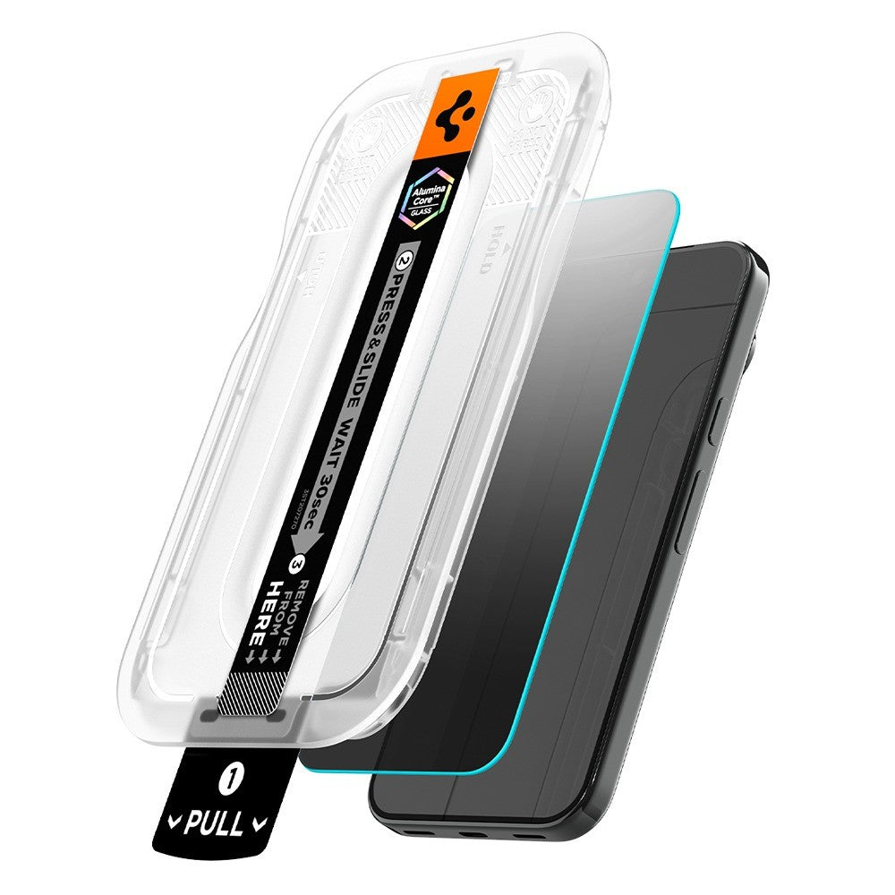 Spigen Google Pixel 10/Google Pixel 11 Skärmskydd GLAS.tR EZ Fit Pro Privacy 2-pack