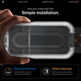 Spigen Google Pixel 11/Google Pixel 11 Pro Skärmskydd GLAS.tR EZ Fit Pro 2-pack