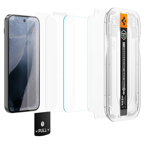 Spigen Google Pixel 11/Google Pixel 11 Pro Näytönsuoja GLAS.tR EZ Fit Pro 2 kpl
