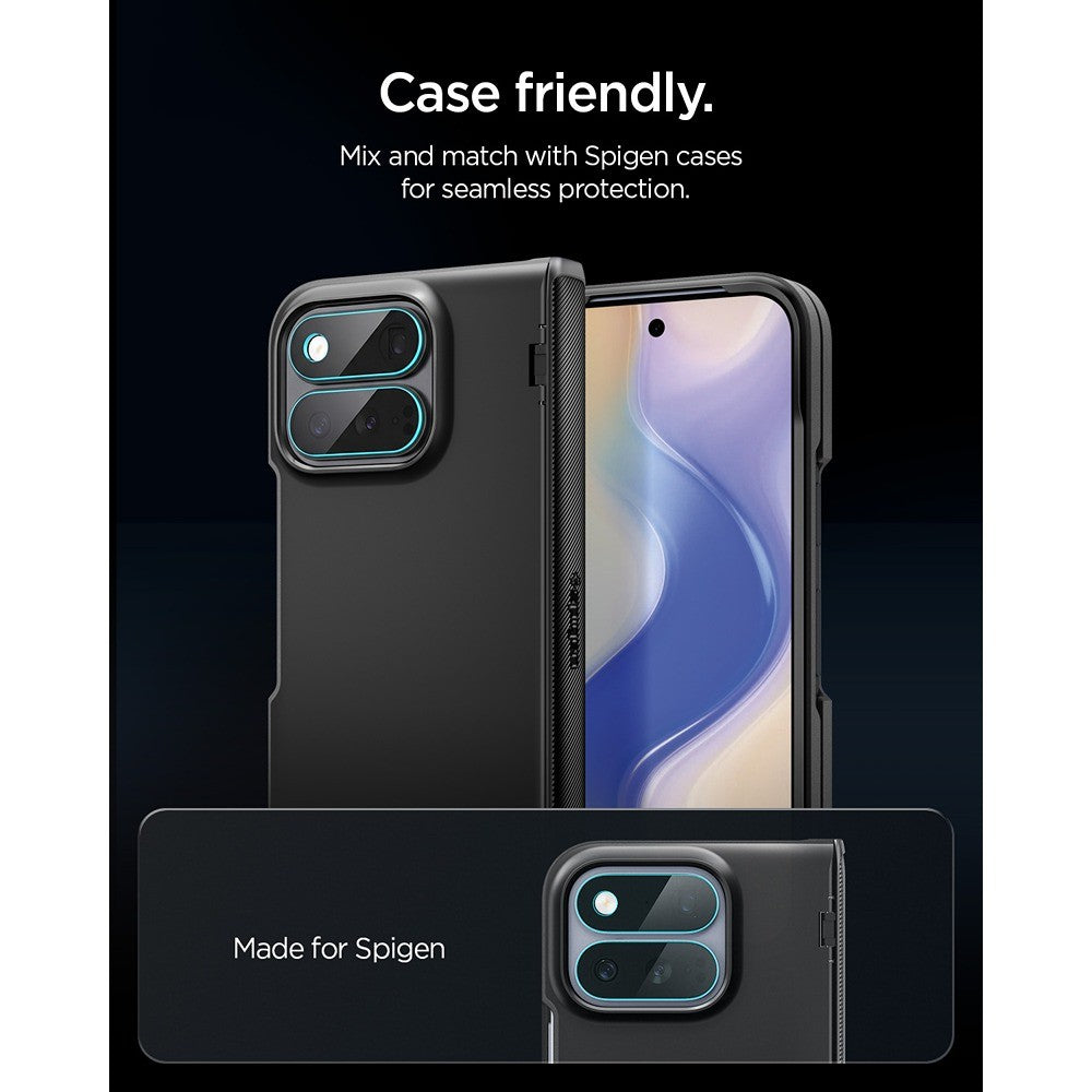 Spigen Google Pixel 11 Pro Fold Kameran linssinsuojus GLAS.tR EZ Fit Optik Pro 2-pack
