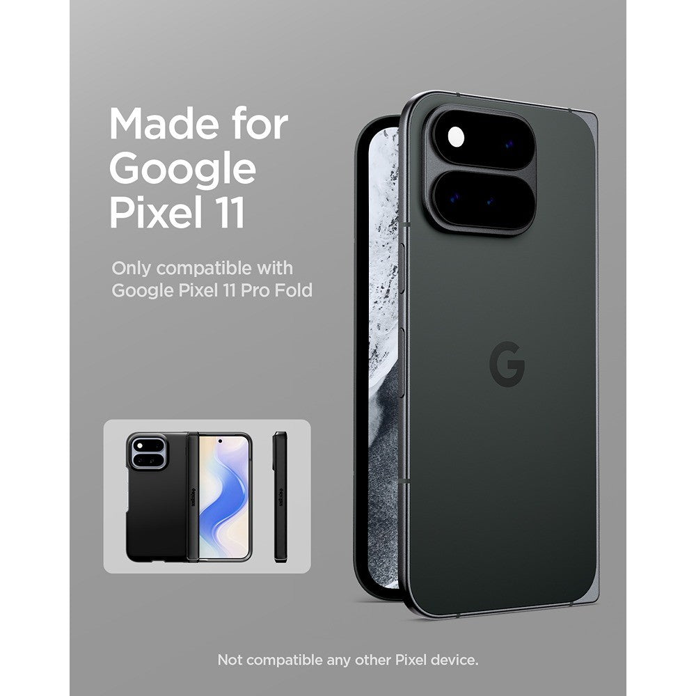 Spigen Google Pixel 11 Pro Fold Skal Slim Armor Pro MagFit Svart
