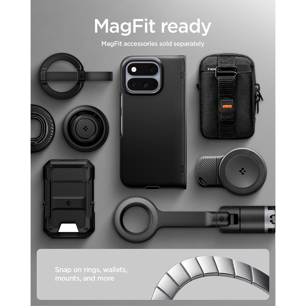 Spigen Google Pixel 11 Pro Fold Skal Slim Armor Pro MagFit Svart