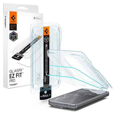 Spigen Google Pixel 11 Pro Fold Näytönsuoja GLAS.tR EZ Fit Pro, 2 kpl