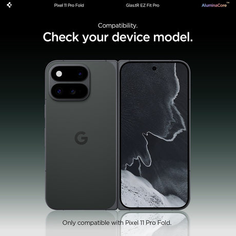Spigen Google Pixel 11 Pro Fold Näytönsuoja GLAS.tR EZ Fit Pro, 2 kpl