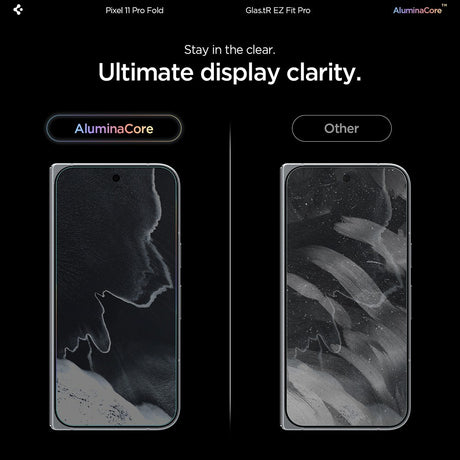 Spigen Google Pixel 11 Pro Fold Näytönsuoja GLAS.tR EZ Fit Pro, 2 kpl