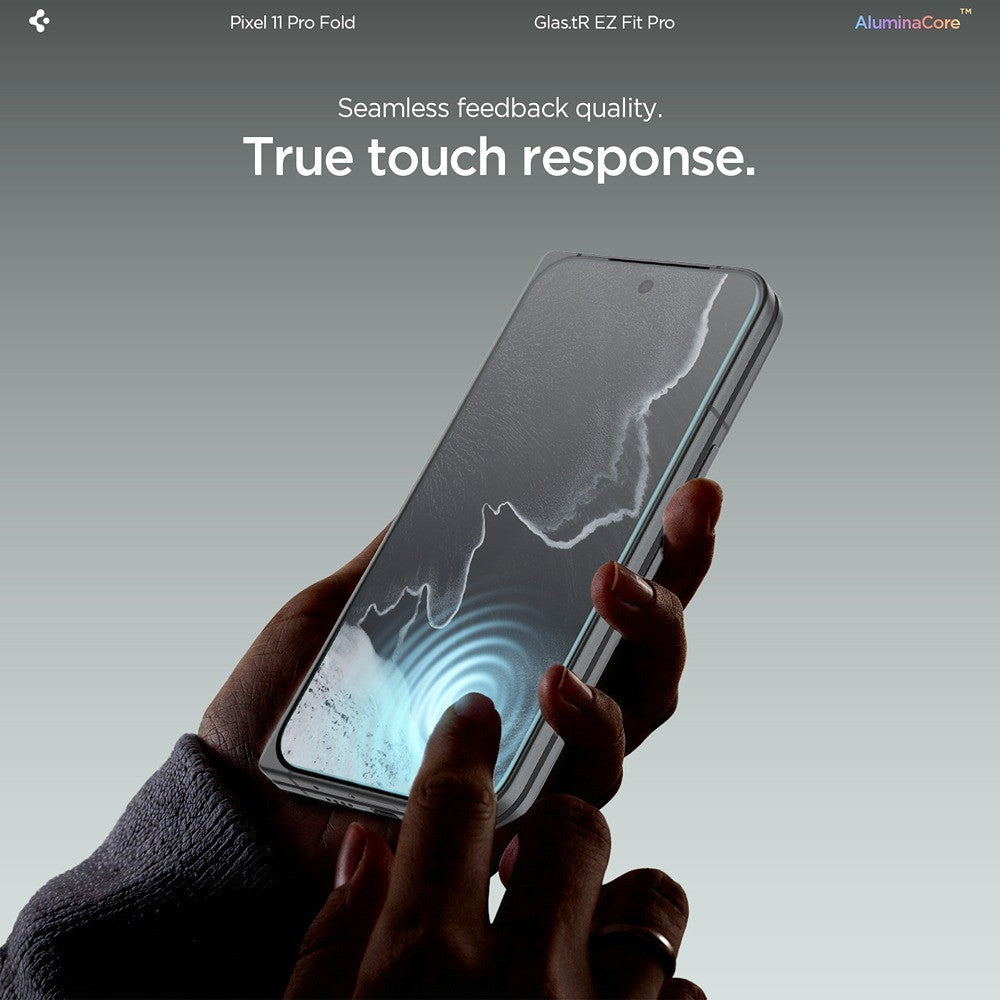 Spigen Google Pixel 11 Pro Fold Skärmskydd GLAS.tR EZ Fit Pro 2-pack