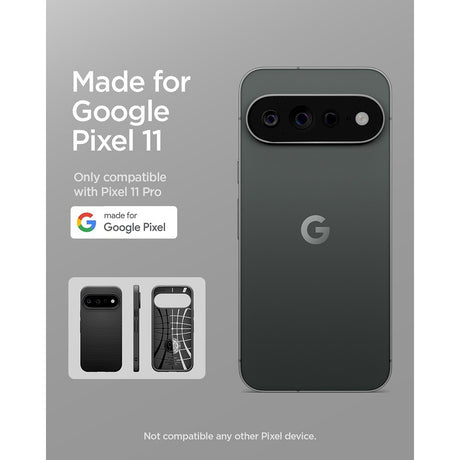Spigen Google Pixel 11 Pro Kuori Liquid Air Matte Black