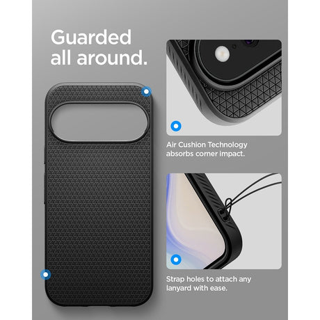 Spigen Google Pixel 11 Pro Kuori Liquid Air Matte Black