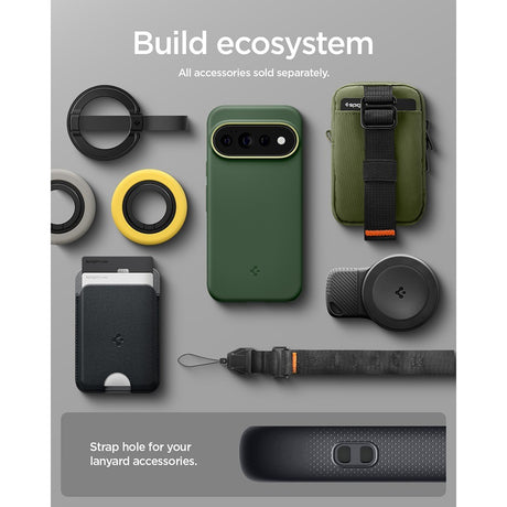 Spigen Google Pixel 11 Pro Skal Nano Pop MagFit Avo Green