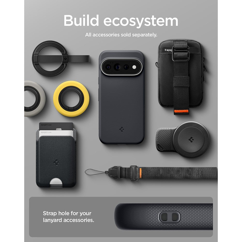 Spigen Google Pixel 11 Pro Skal Nano Pop MagFit Black Sesame