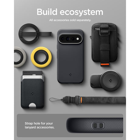 Spigen Google Pixel 11 Pro Skal Nano Pop MagFit Black Sesame