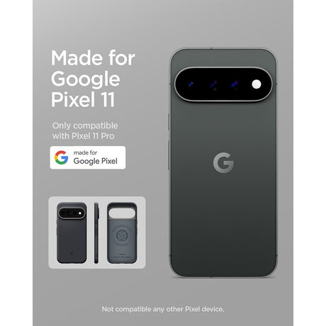 Spigen Google Pixel 11 Pro Skal Nano Pop MagFit Black Sesame