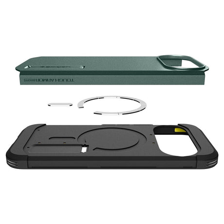 Spigen Google Pixel 11 Pro Skal Tough Armor MagFit Abyss Green
