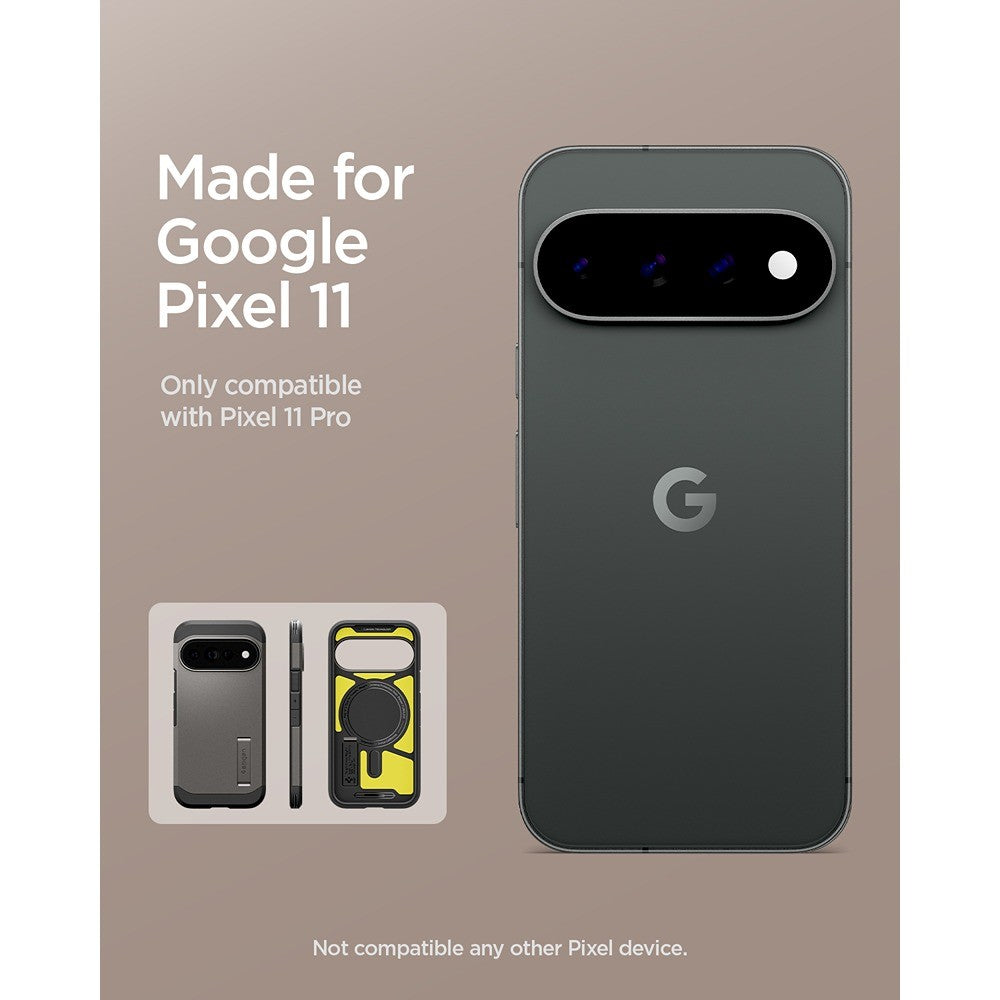 Spigen Google Pixel 11 Pro Kuori Tough Armor MagFit Gunmetal