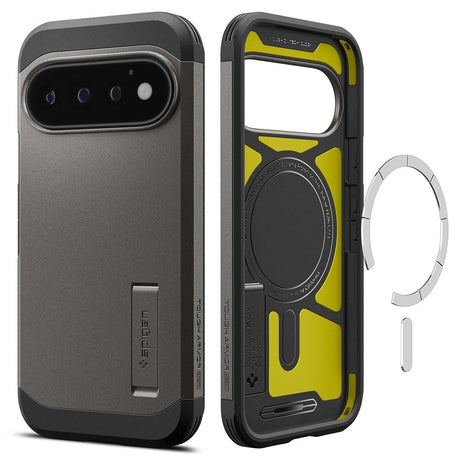 Spigen Google Pixel 11 Pro Skal Tough Armor MagFit Gunmetal