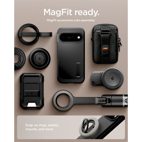 Spigen Google Pixel 11 Pro Skal Tough Armor MagFit Svart