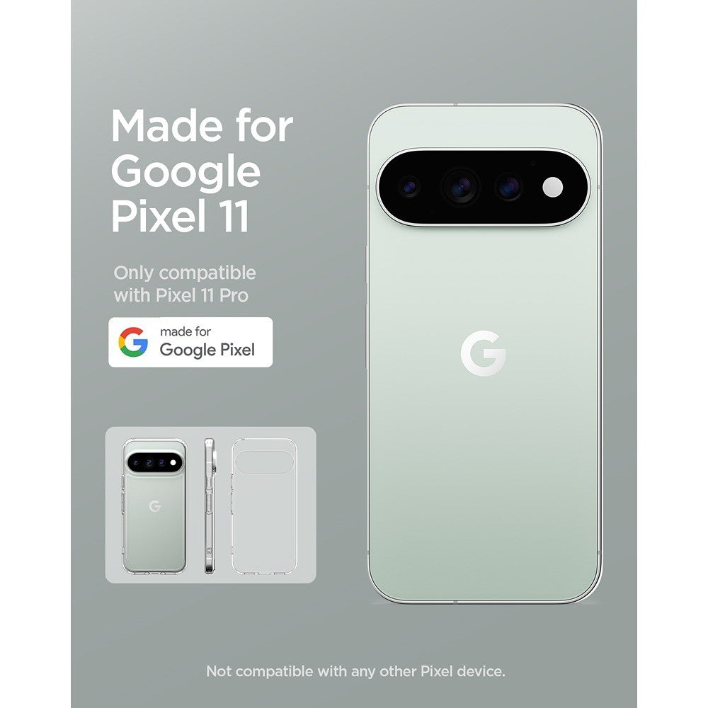 Spigen Google Pixel 11 Pro Skal Ultra Hybrid Crystal Clear