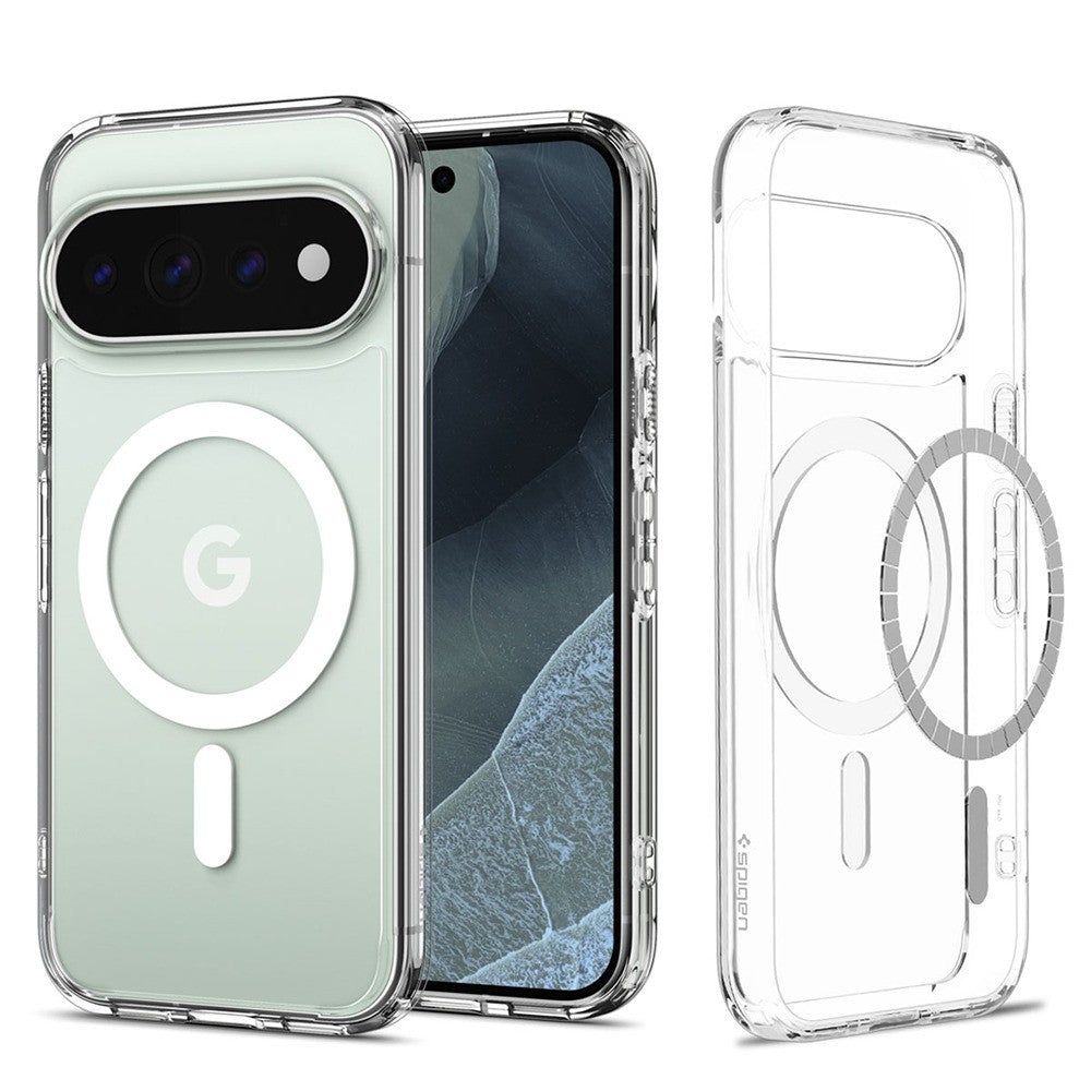 Spigen Google Pixel 11 Pro Kuori Ultra Hybrid MagFit Clear White