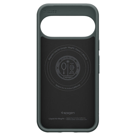 Spigen Google Pixel 11 Pro XL Skal Liquid Air MagFit Abyss Green