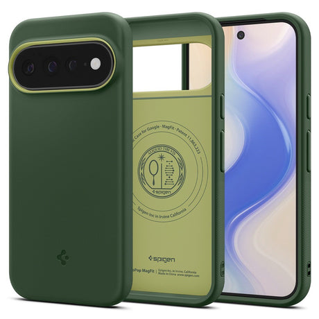 Spigen Google Pixel 11 Pro XL Skal Nano Pop MagFit Avo Green