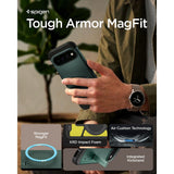 Spigen Google Pixel 11 Pro XL Kuori Tough Armor MagFit Abyss Green