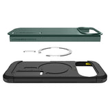 Spigen Google Pixel 11 Pro XL Kuori Tough Armor MagFit Abyss Green