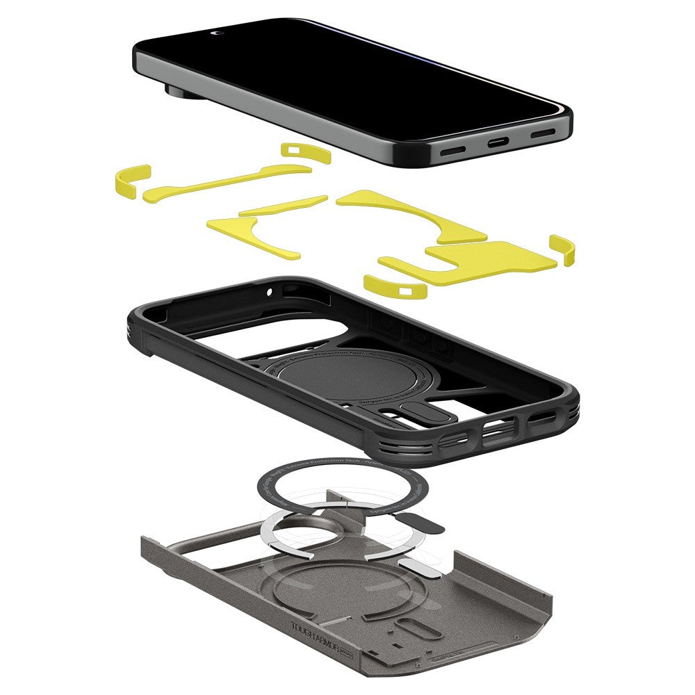 Spigen Google Pixel 11 Pro XL Skal Tough Armor MagFit Gunmetal