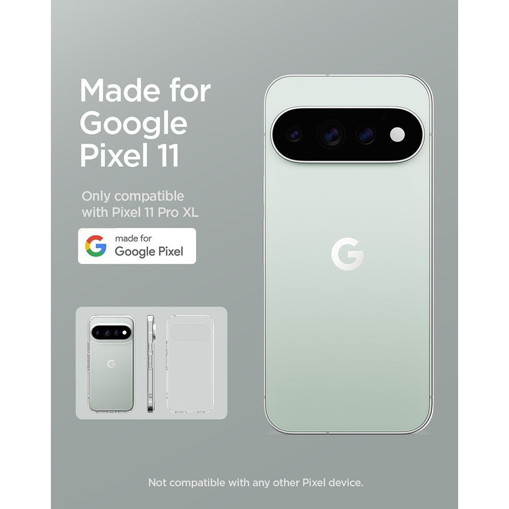 Spigen Google Pixel 11 Pro XL Kuori Ultra Hybrid Crystal Clear