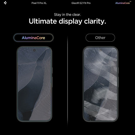 Spigen Google Pixel 11 Pro XL Näytönsuoja GLAS.tR EZ Fit Pro 2-pack
