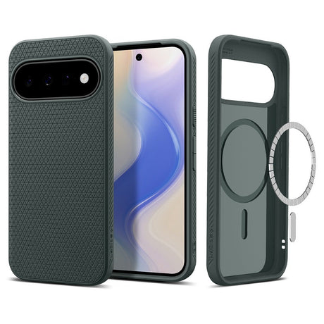 Spigen Google Pixel 11 Skal Liquid Air MagFit Abyss Green