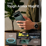 Spigen Google Pixel 11 Kuori Tough Armor MagFit Abyss Green