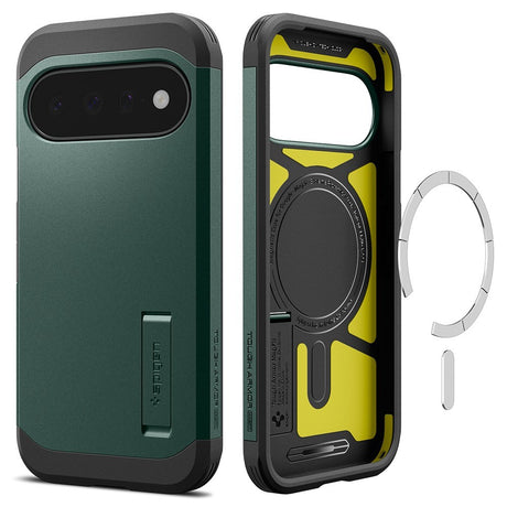 Spigen Google Pixel 11 Kuori Tough Armor MagFit Abyss Green