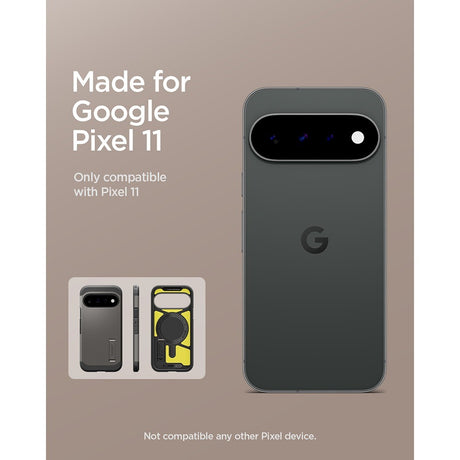Spigen Google Pixel 11 Kuori Tough Armor MagFit Gunmetal