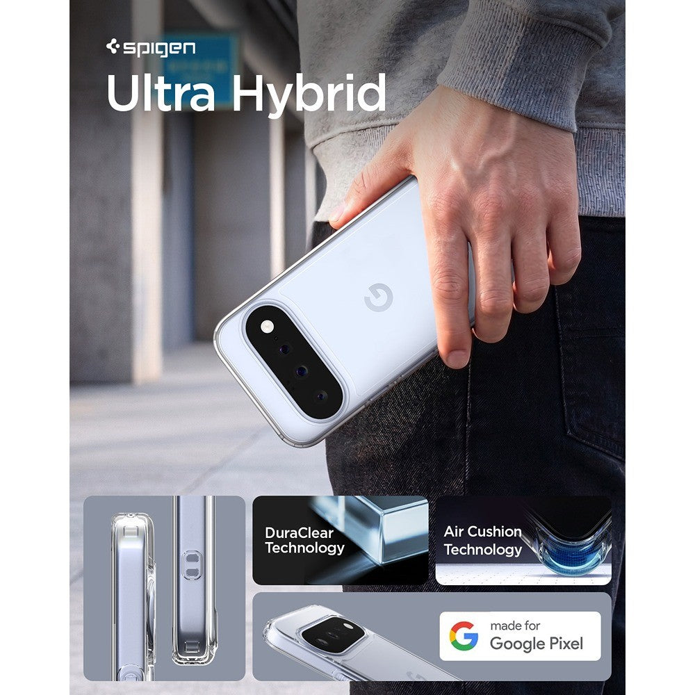 Spigen Google Pixel 11 Kuori Ultra Hybrid Crystal Clear